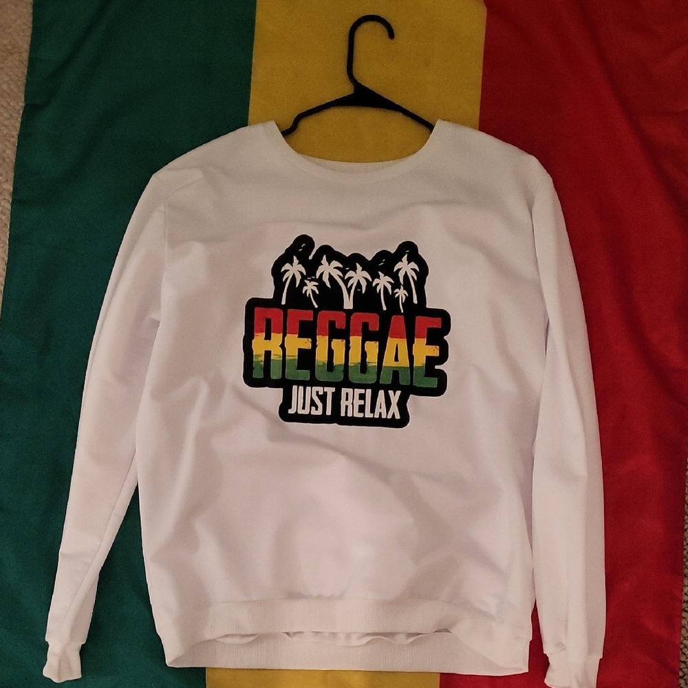 White Reggae Just Relax Sweatshirt